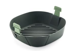 Panier carré en silicone pour friteuse à air chaud XL Lékué