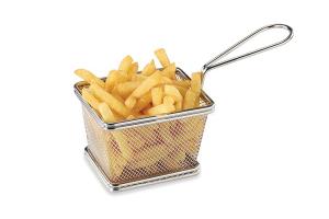 Panier à frites individuel en inox Mathon