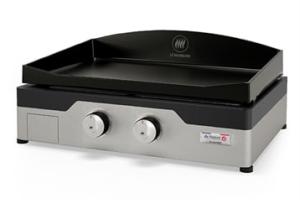 Plancha gaz 2 brûleurs 4420.01 De buyer By Le Marquier