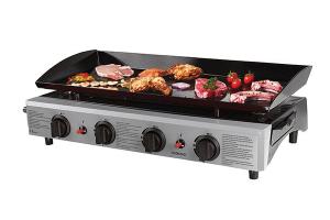 Plancha gaz Premium 4 brûleurs DOC194 Livoo
