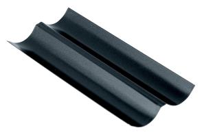 Plaque 2 baguettes - antiadhérent Obsidian - 380 x 160 mm Gobel
