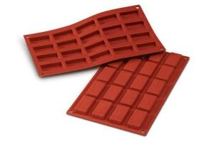 Plaque 20 mini-financiers en silicone Silikomart