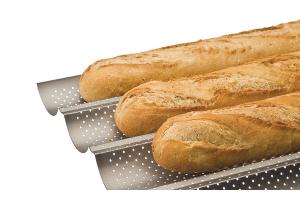Plaque 4 baguettes perforée 38 x 33 cm Ibili