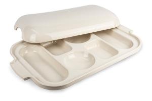 Plaque boulangère écru Peugeot