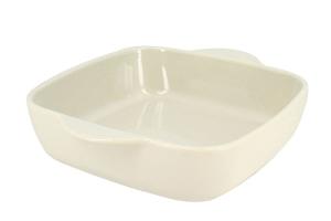 Plat à four carré Octave en grès beige 24 cm Menastyl