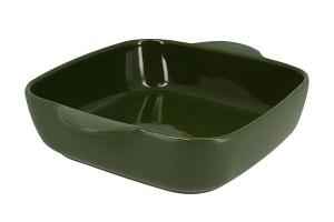Plat à four carré Octave en grès vert 24 cm Menastyl