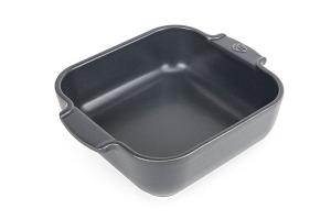 Plat à four céramique Appolia carré ardoise 21 cm Peugeot