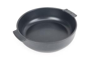 Plat four rond céramique ardoise 27 cm Peugeot