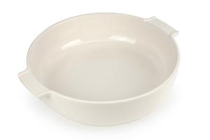 Plat four rond céramique écru 34 cm Peugeot Peugeot