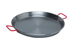Plat à paëlla acier poli 60 cm