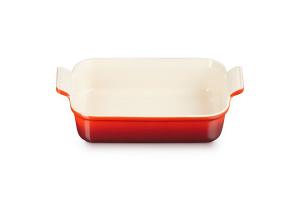 Plat rectangulaire céramique 26 cm Cerise Le Creuset