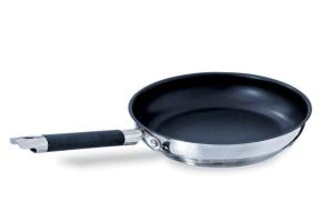 Poêle antiadhésive inox Rapid Cook 24 cm Mathon