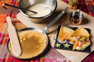 Poêle à crêpes tôle d'acier blanc Mineral B Element 30 cm De Buyer