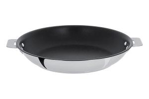 Poêle inox antiadhérente Casteline sans manche 30 cm Cristel