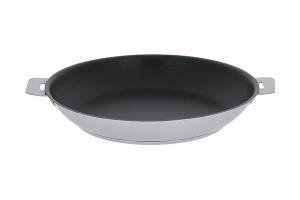 Poêle inox antiadhérente Strate sans manche 30 cm Cristel