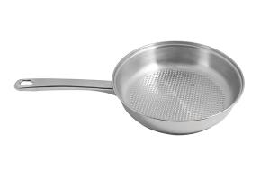 Poêle tout inox avec fond grill 28 cm Artame