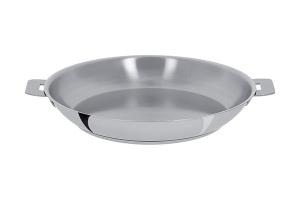 Poêle tout inox Mutine sans manche 30 cm Cristel