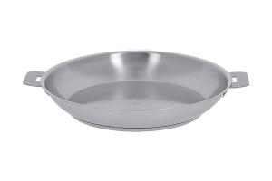 Poêle tout inox Strate sans manche 26 cm Cristel