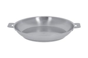 Poêle tout inox Strate sans manche 30 cm Cristel