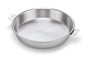 Poêle tout inox Triply Evolution sans manche 28 cm Beka