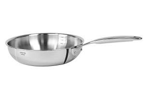 Poêle sautoir tout inox Castel'Pro 24 cm Cristel
