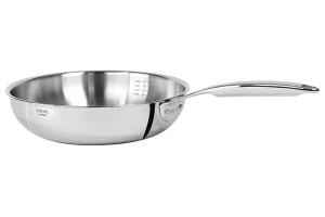 Poêle sautoir tout inox Castel'Pro 28 cm Cristel