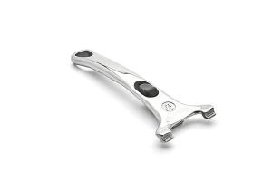 Poignée amovible Loqy fonte d'inox De Buyer