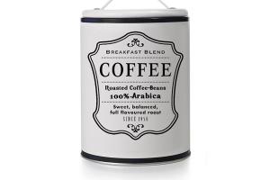 Pot de conservation café blanc avec poignée Ibili