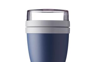 Pot à déjeuner ellipse bleu glacé 700 ml Mepal