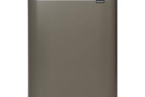 Poubelle 2 x 30 l platinium - bo touch bin - Argent - Brabantia