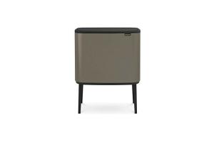 Poubelle Bo Touch Bin Gris, 11 + 23 l (316142) - Brabantia