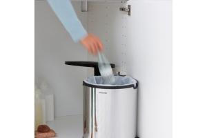Poubelle Encastrable Brabantia Built-In Bin Brilliant Steel 15L