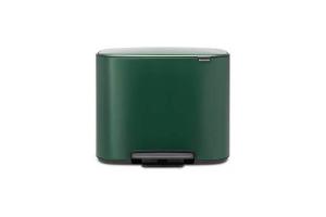 Poubelle à Pédale Bo, 36 Litres - Pine Green