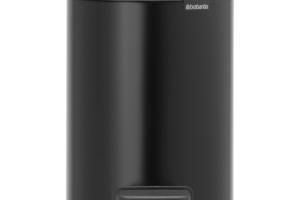 Poubelle à pédale Brabantia NewIcon 3L Noir mat