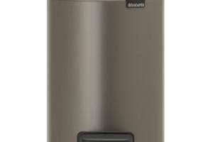 Poubelle à pédale Brabantia Newicon 3L Platinum