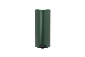 Poubelle à Pédale Newicon, 30 litres, avec Seau Intérieur en Plastique - Pine Green - Brabantia