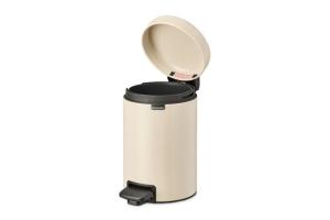 Poubelle de salle de bains 3 l beige - Brabantia