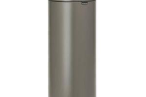 Poubelle Touch Bin - 30L - Platinum - Brabantia