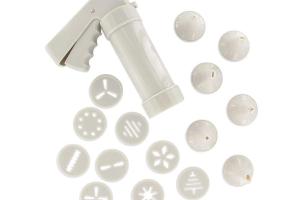 Presse-biscuit et 6 embouts et 10 disques de motifs Smart Pastry Zenker