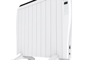 Radiateur émetteur thermique avec 10 éléments et thermostat WIFI 1500W noir blanc Cecotec