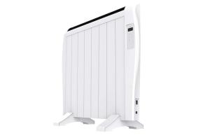 Radiateur émetteur thermique avec 8 éléments et thermostat WIFI 1200W noir blanc Cecotec