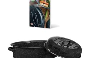 Roaster 41 cm avec livre de recettes Graniteware