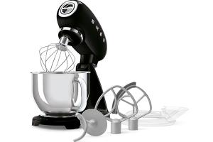 Robot pâtissier 4,8 L 1000 W SMF05BLEU noir Smeg