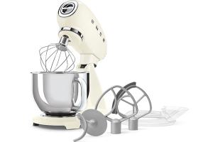 Robot pâtissier 4,8 L 1000 W SMF05CREU crème Smeg