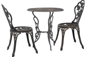 Salon de bistro 3 pièces aluminium coulé 02_0014959