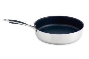 Sauteuse antiadhérente inox Excell'Inox 28 cm Mathon