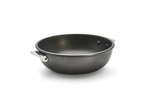 Sauteuse bombée Choc Extrême Loqy sans manche 24 cm De Buyer