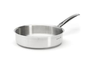 Sauteuse bord droit inox 24 cm Prim'Appety De Buyer