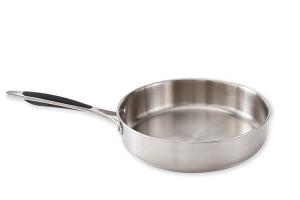 Sauteuse Excell'Inox tout inox 24 cm Mathon
