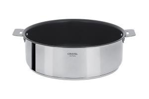 Sauteuse inox antiadhérente Casteline sans manche 24 cm Cristel